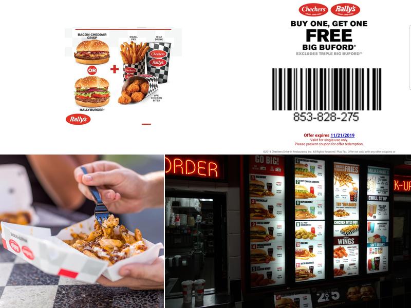 Checkers Menu