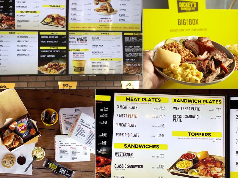 Dickey's Barbecue Pit Menu