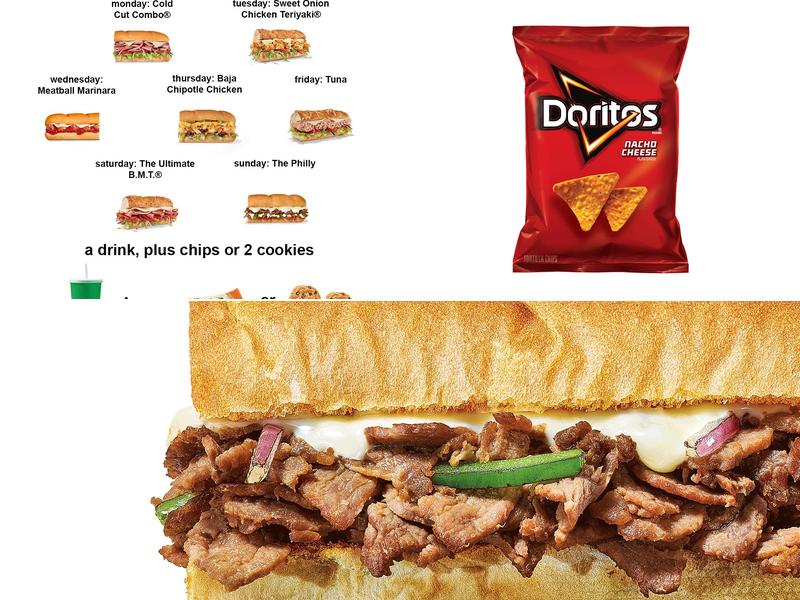 Subway Menu