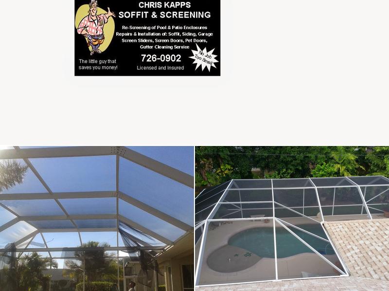 Chris Kapps Soffit & Screening inc.