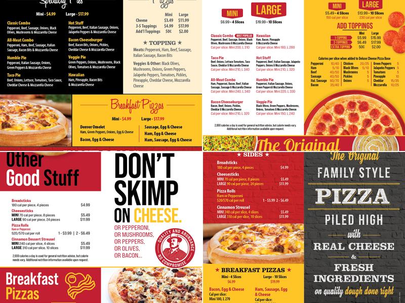 Godfather's Pizza Express Menu