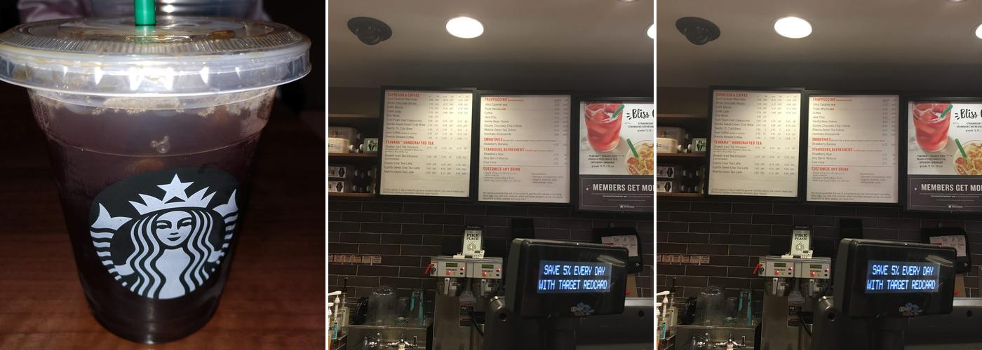 Starbucks Menu