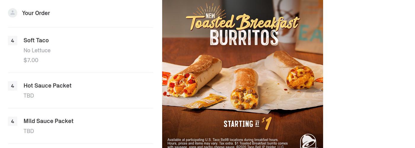Taco Bell Menu