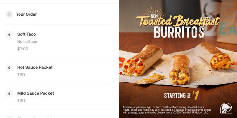 Taco Bell Menu