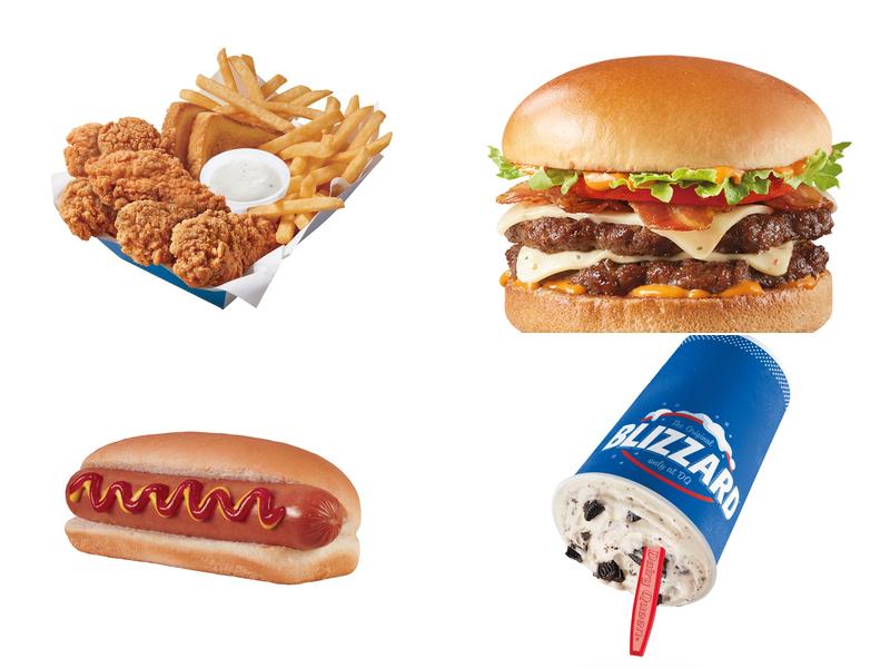Dairy Queen Grill & Chill Menu