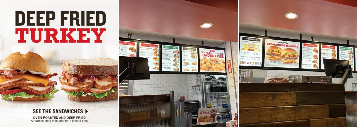 Arby's Menu