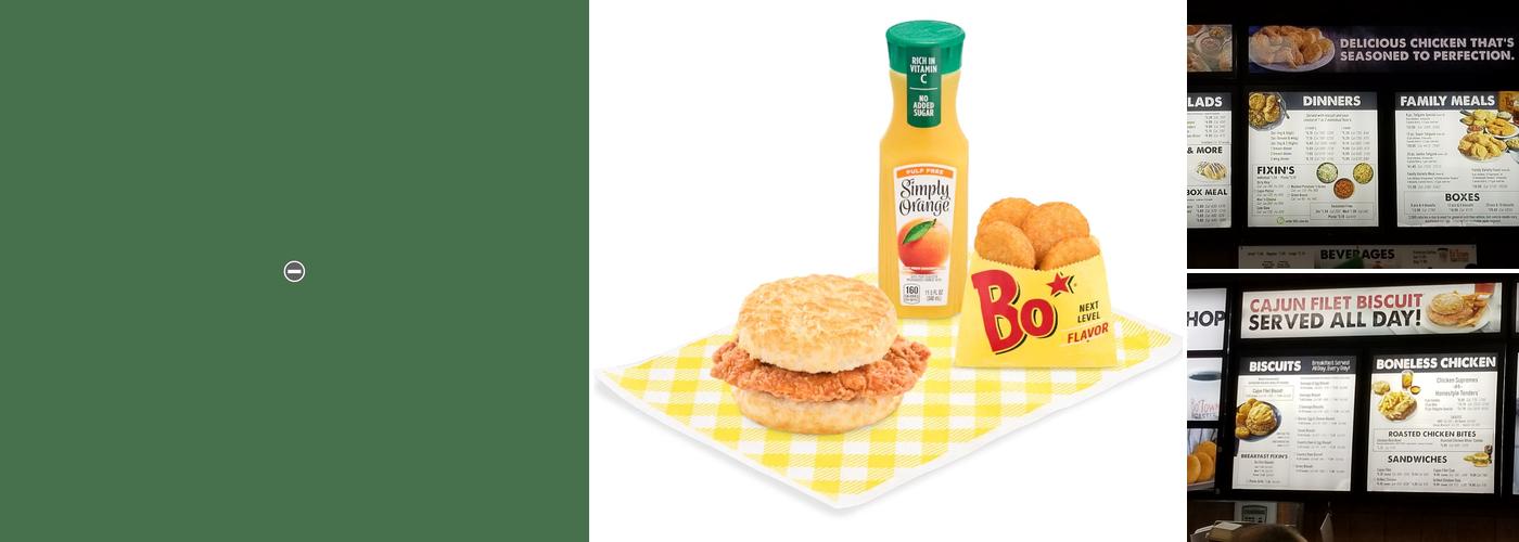 Bojangles Menu
