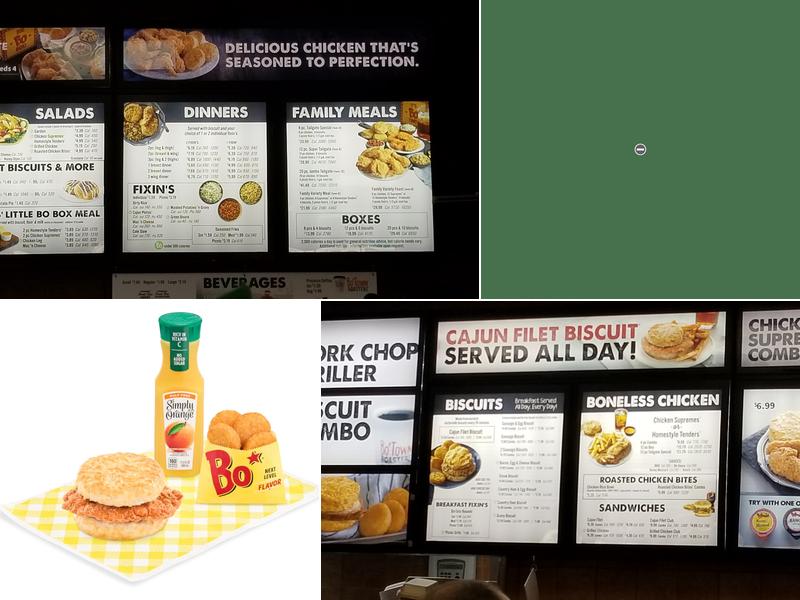 Bojangles Menu