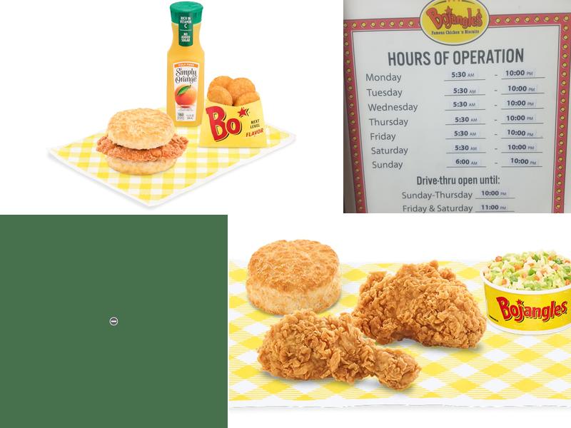 Bojangles Menu