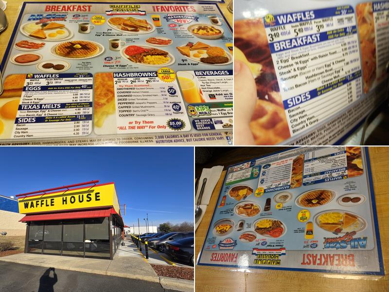 Waffle House Menu