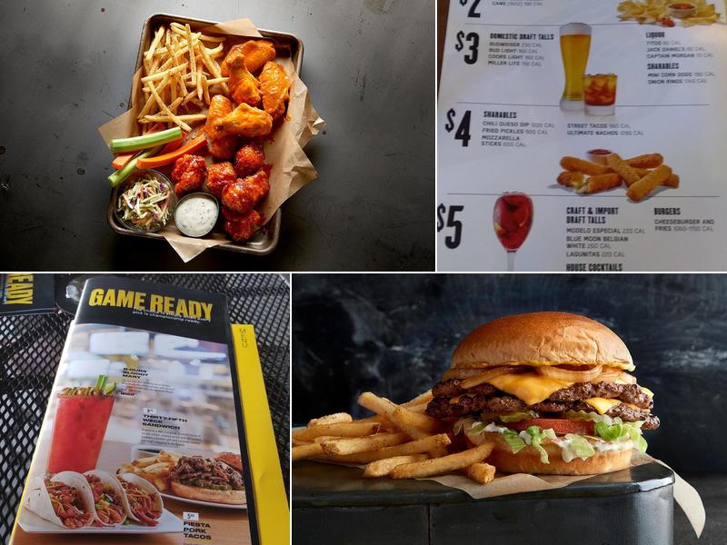 Buffalo Wild Wings Menu