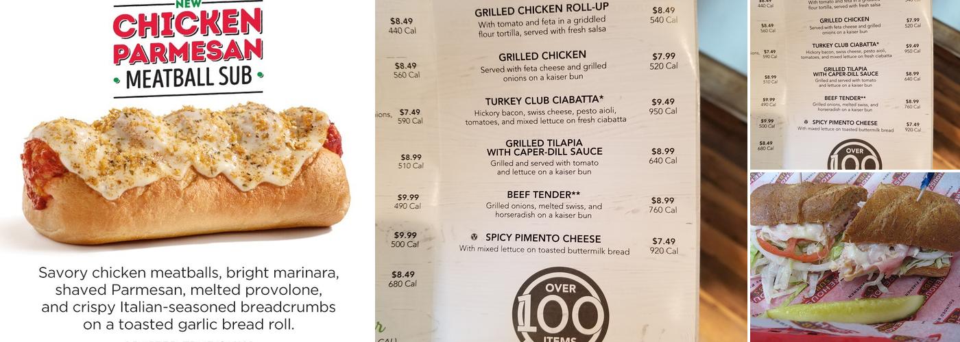 Firehouse Subs Waverly Menu