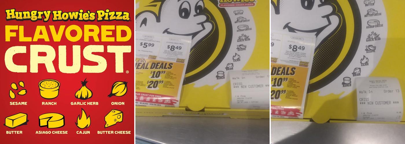 Hungry Howie's Pizza Menu