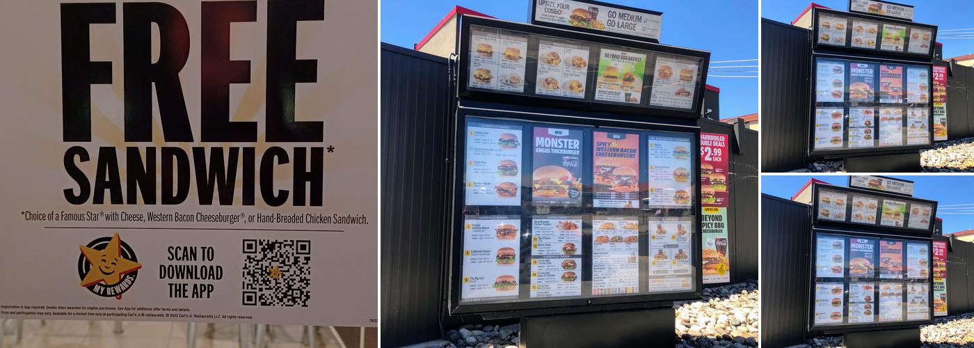 Carl's Jr. Menu