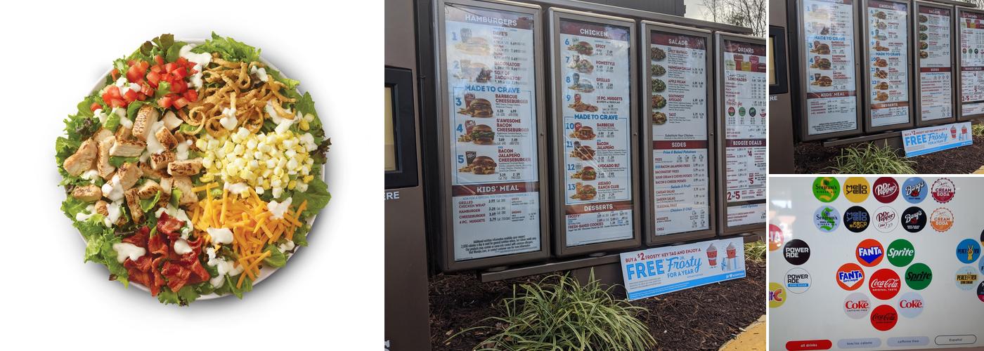 Wendy's Menu