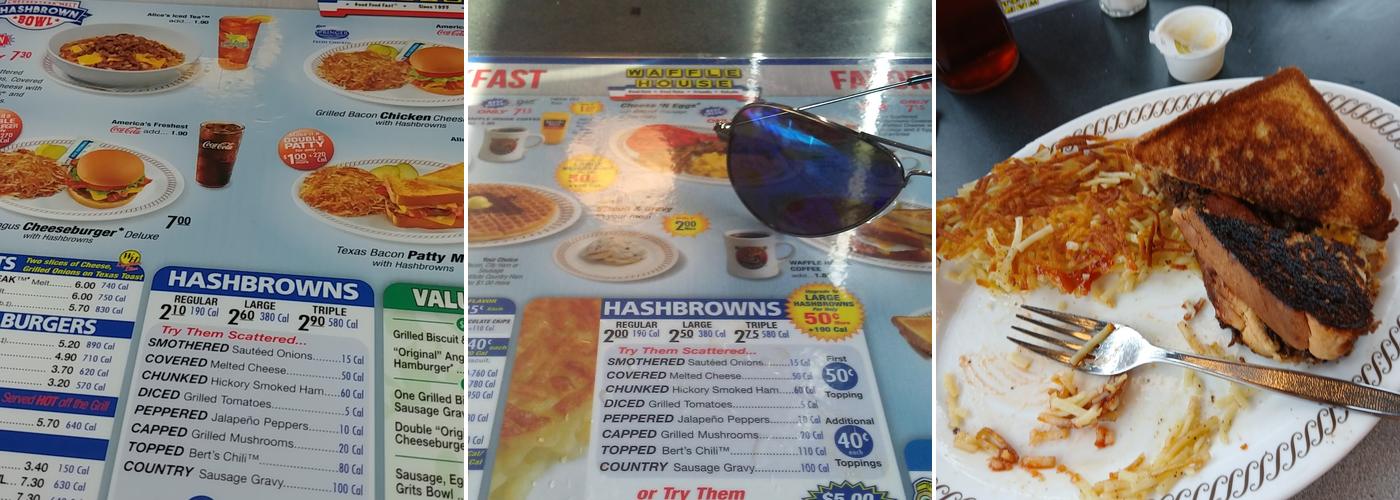Waffle House Menu