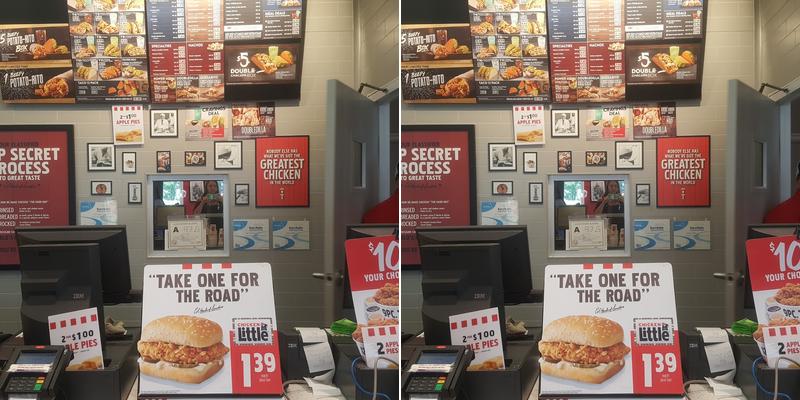 KFC Menu