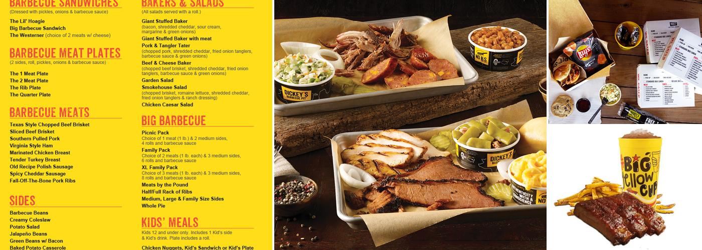 Dickey's Barbecue Pit Menu