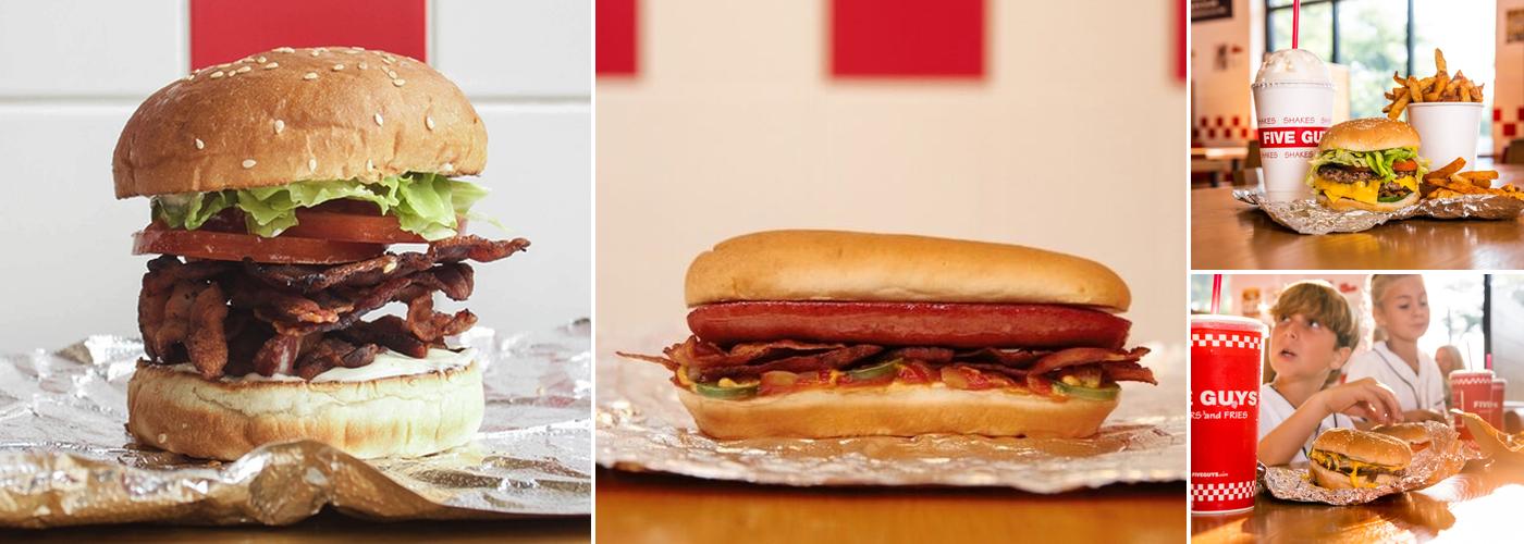 Five Guys Menu