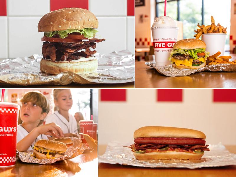 Five Guys Menu
