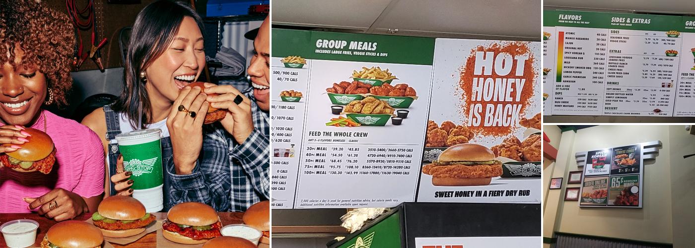 Wingstop Menu