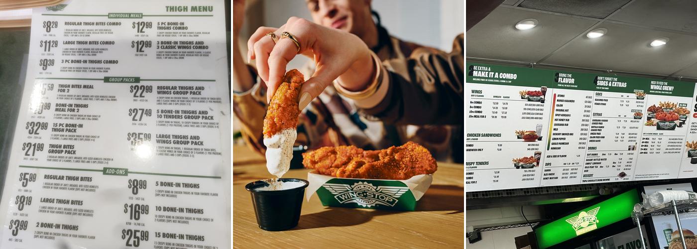 Wingstop Menu