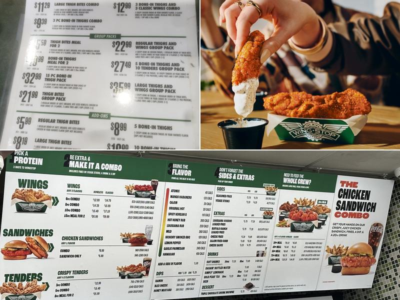 Wingstop Menu