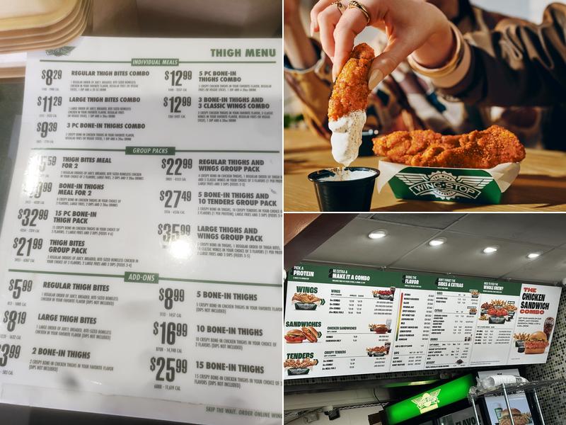 Wingstop Menu
