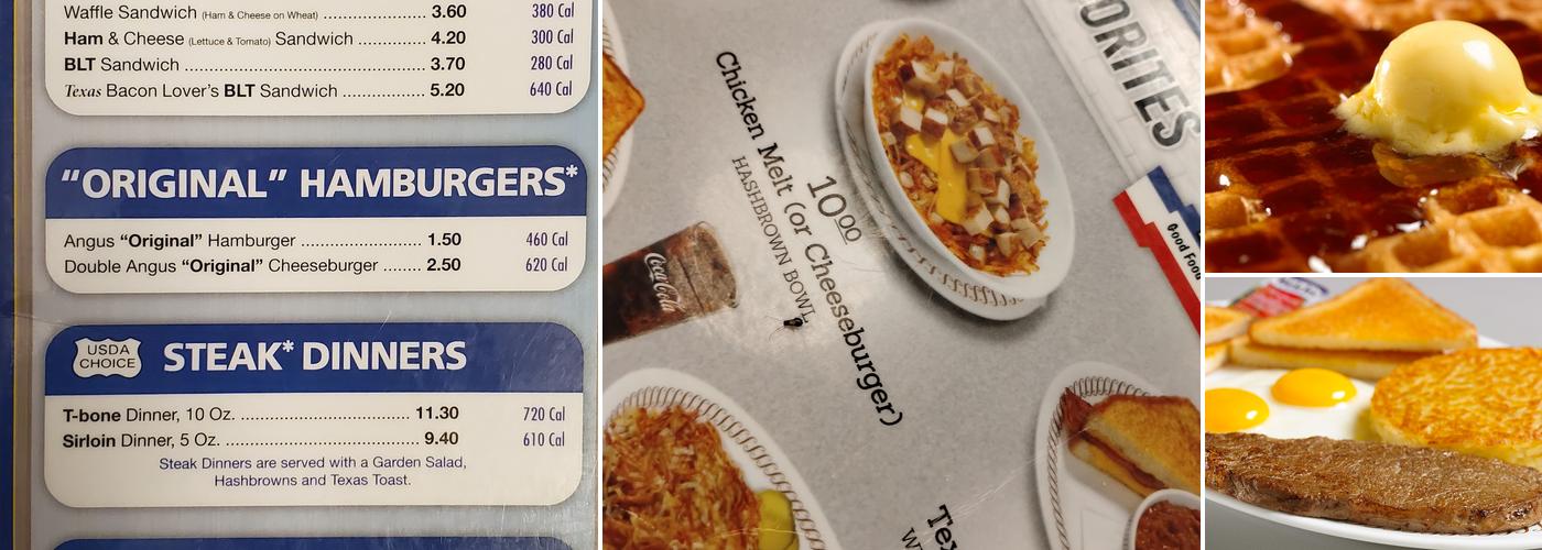 Waffle House Menu