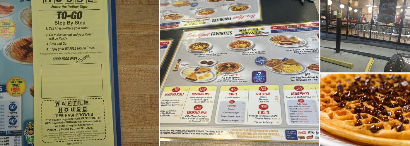 Waffle House Menu