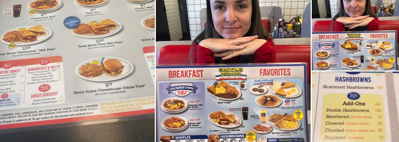 Waffle House Menu