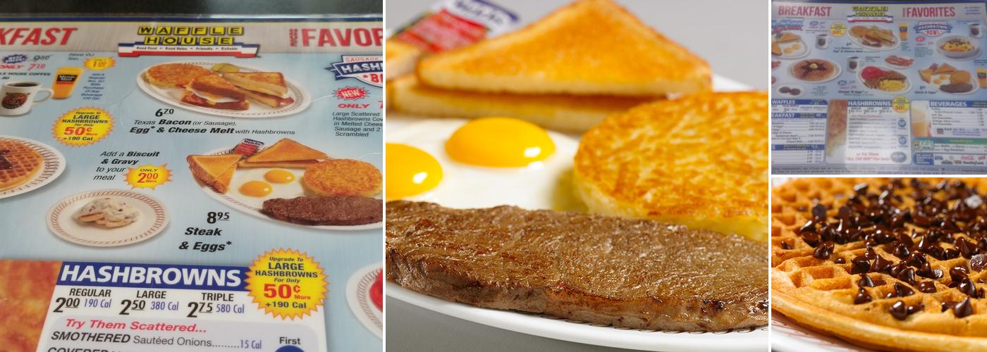 Waffle House Menu