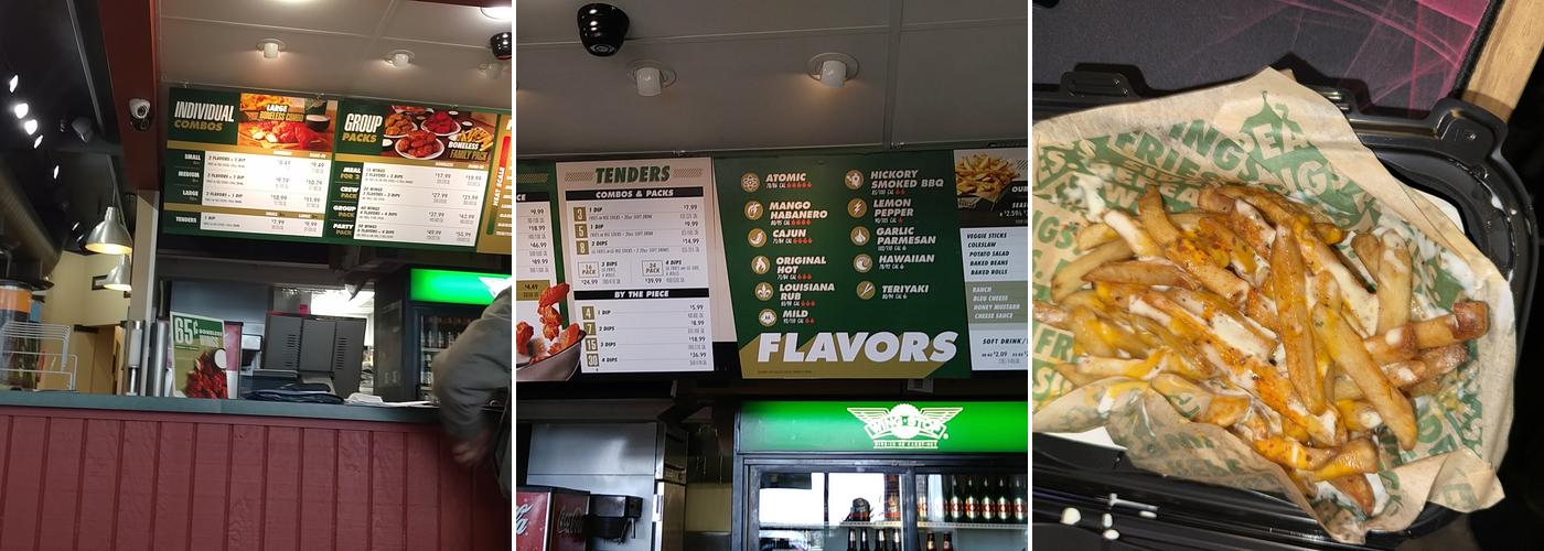 Wingstop Menu