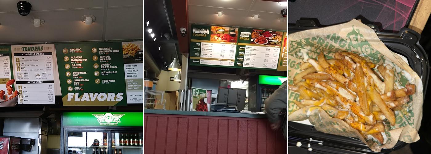 Wingstop Menu