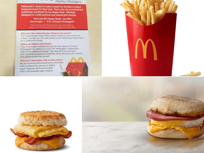 McDonald's Menu