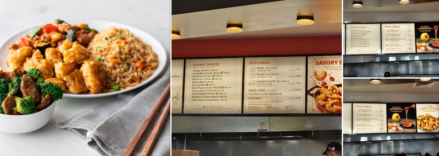 Panda Express Menu