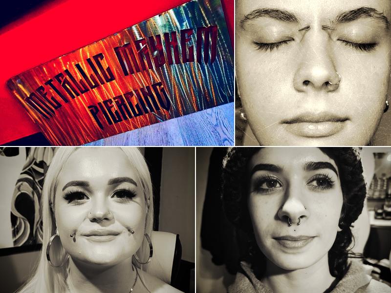 Metallic Mayhem Piercing @ Faithful Tattoo