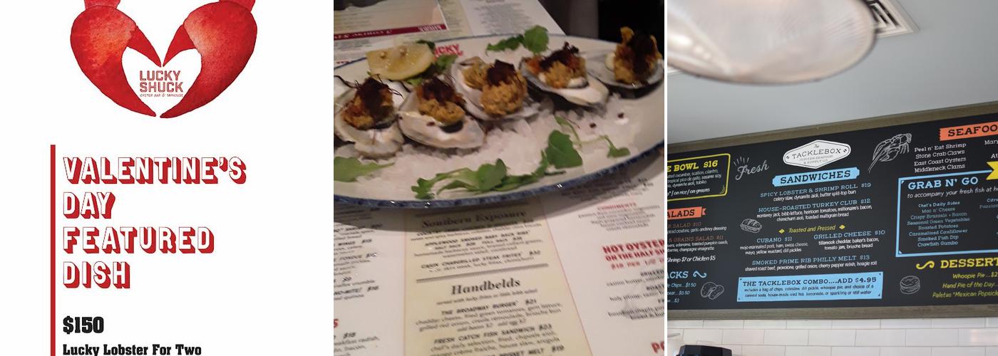 Charlie & Joe's at Love Street Menu