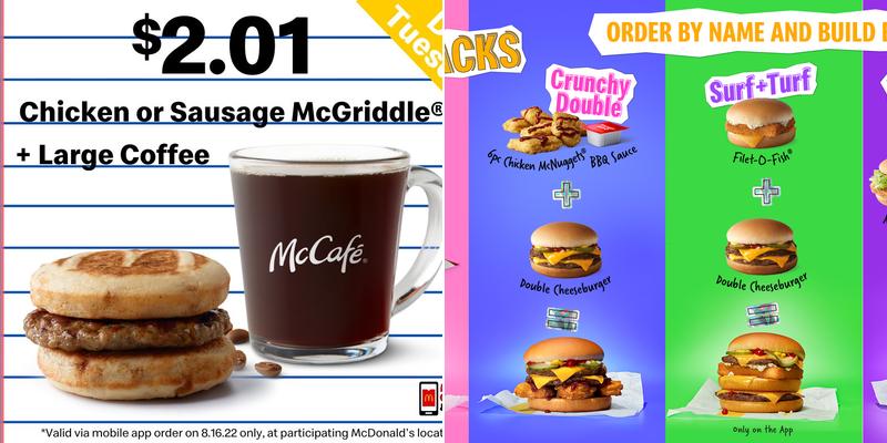 McDonald's Menu