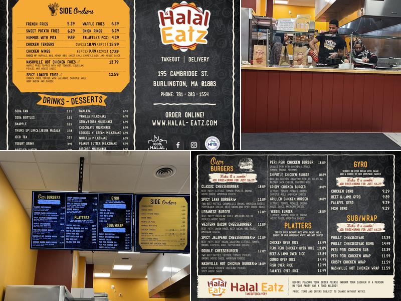 Halal Eatz Menu