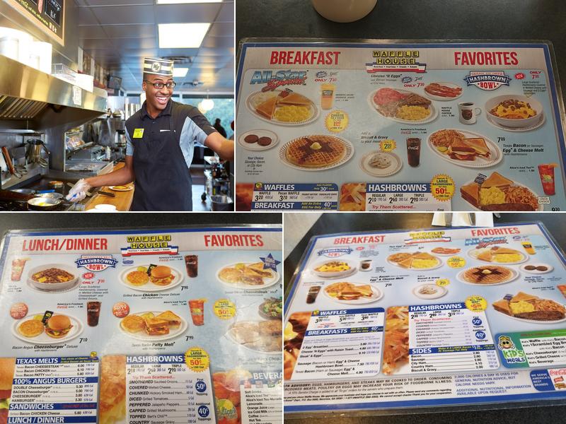 Waffle House Menu