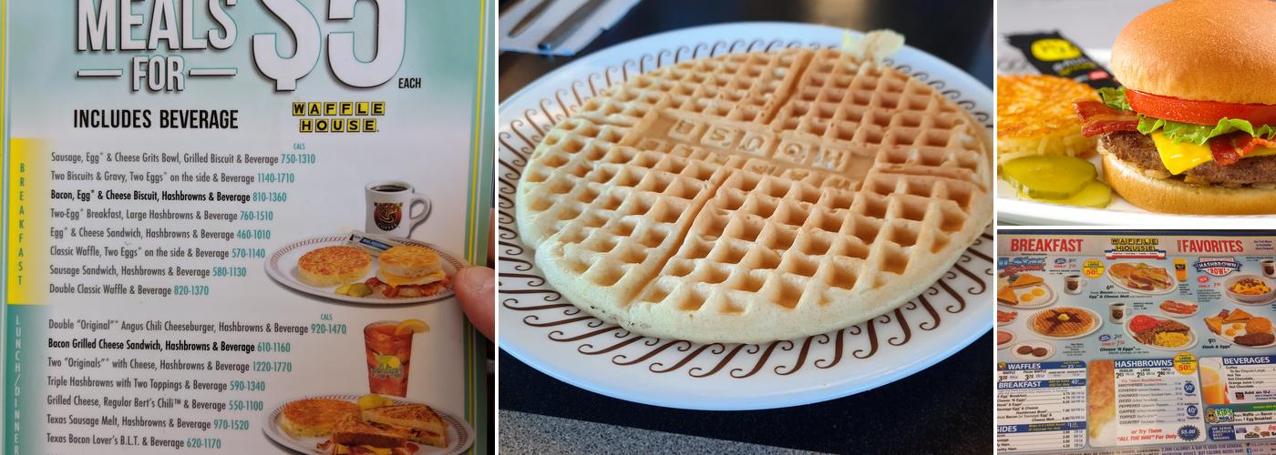 Waffle House Menu