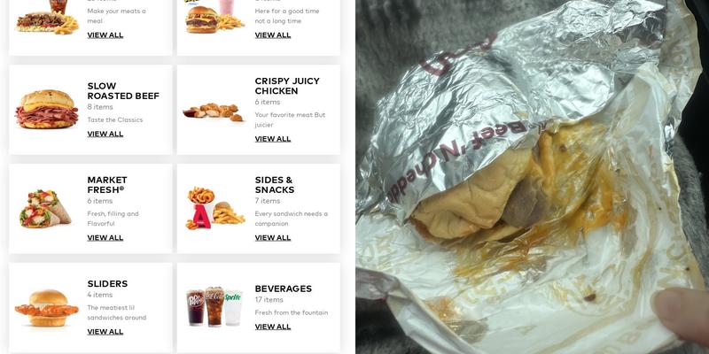 Arby's Menu