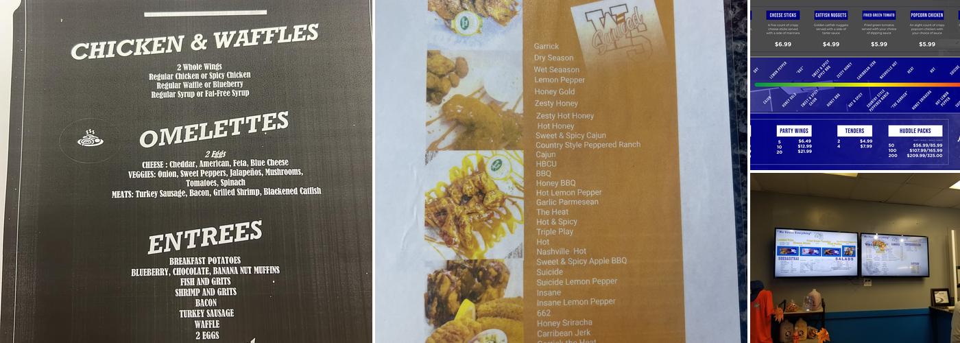 Sauced by Will Smith Menu