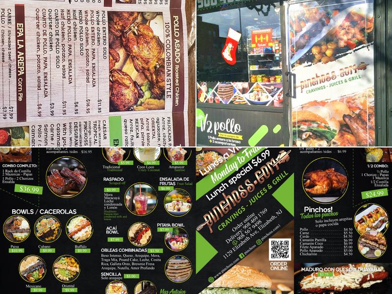 Pinchoss.com Menu