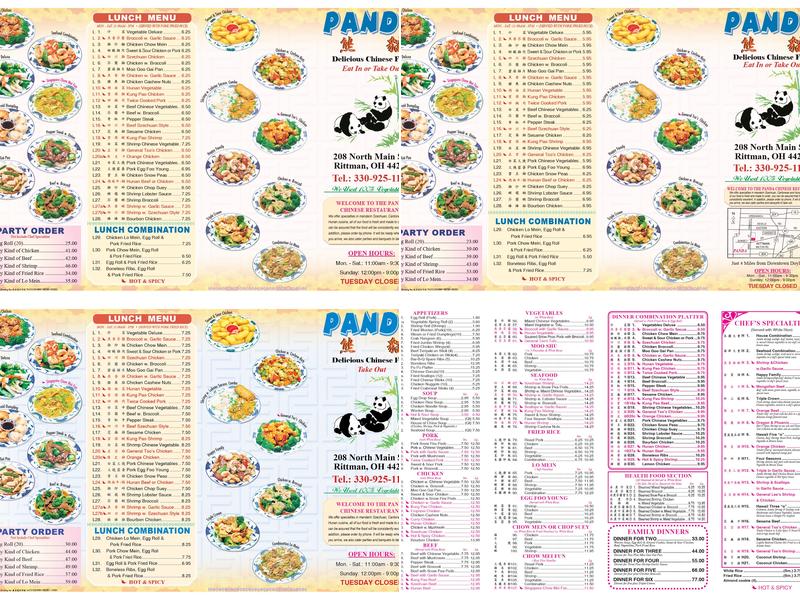 Panda Menu