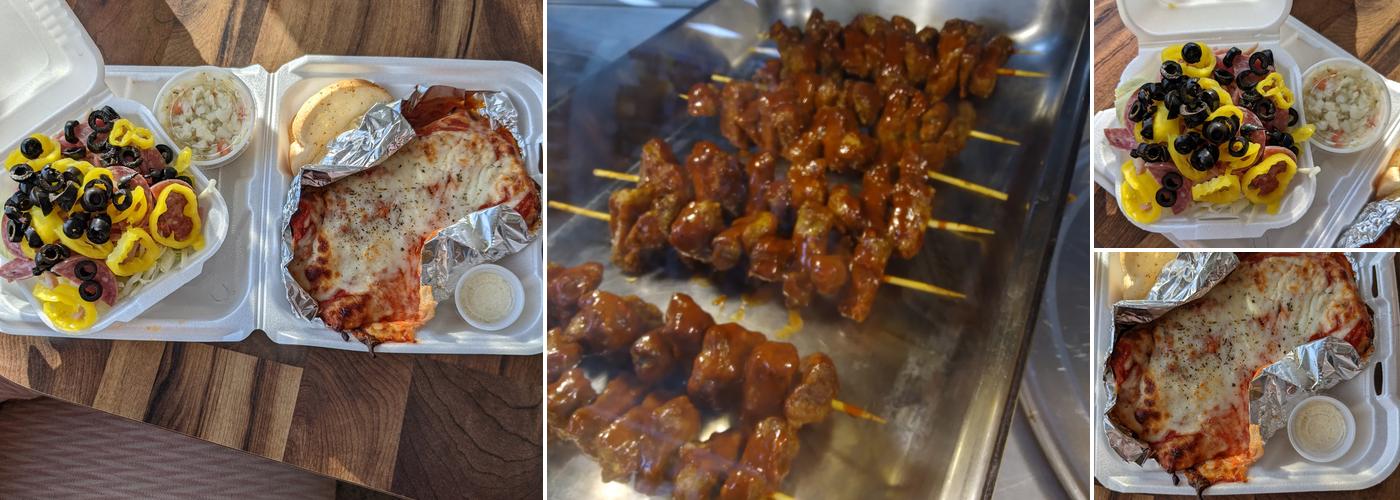 Main Street Pizza and Ribs.