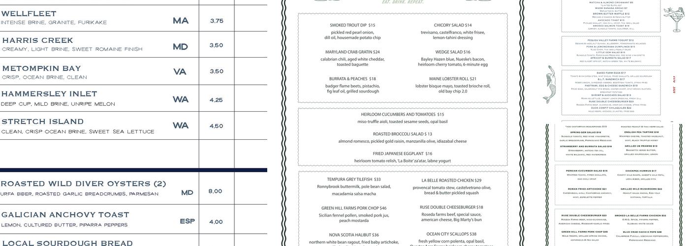 Ruse Menu