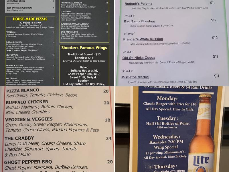 Copper Creek Pub & Ale House Menu