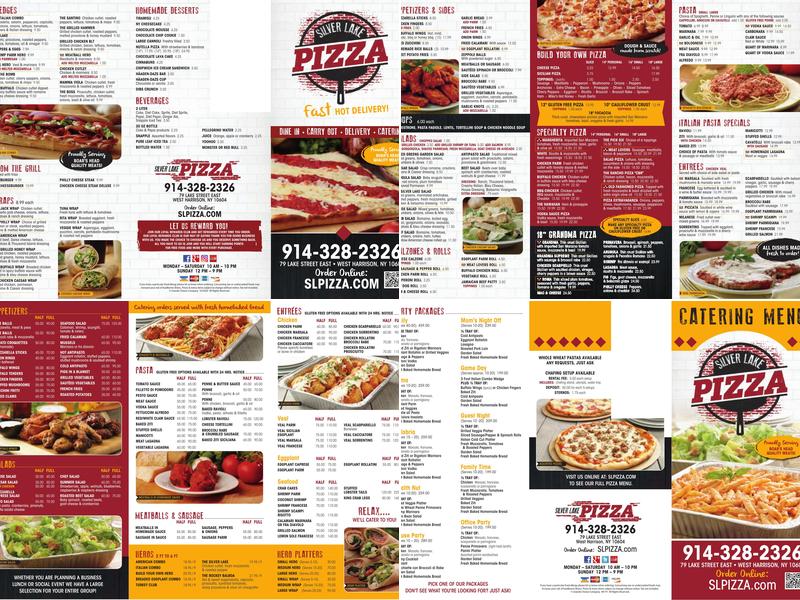 Silver Lake Pizza Menu